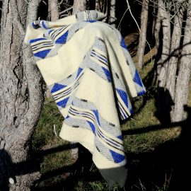 EVA couverture bleue foret